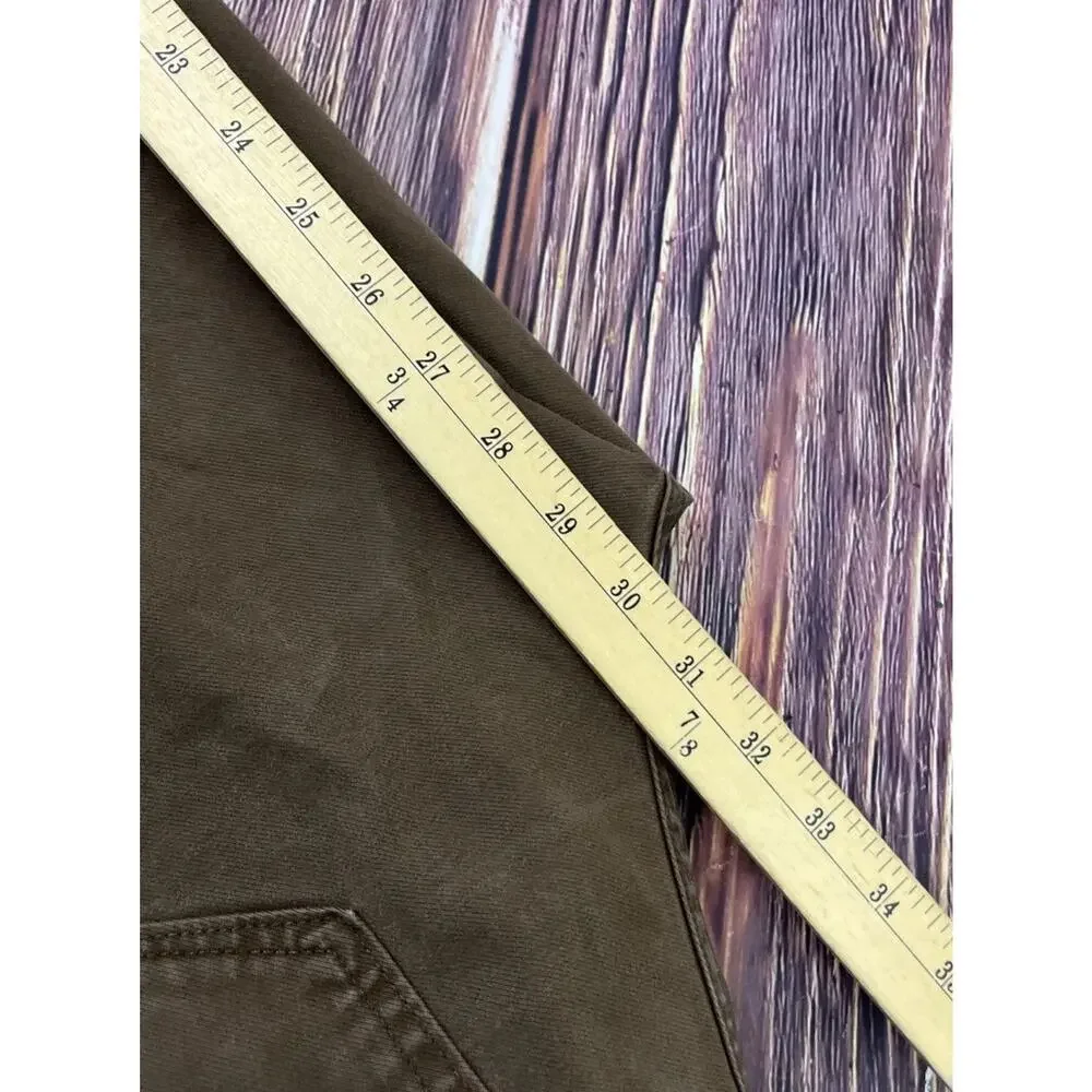 Banana Republic Traveler Slim Fit Brown Jeans Men's Sz 32x30 (Actual 32x30)